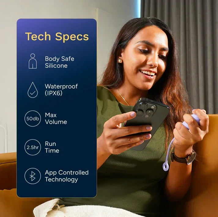Dive+ App-Controlled Insertable Massager - MintLabs