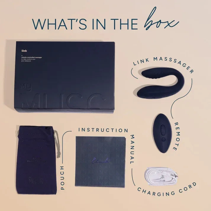Link REMOTE-CONTROLLED MASSAGER - MintLabs