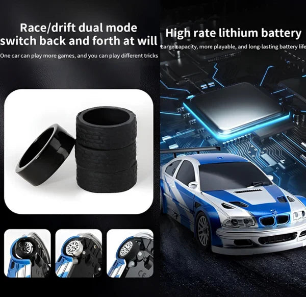 MOST WANTED BMW M3 GTR RC DRIFT CAR