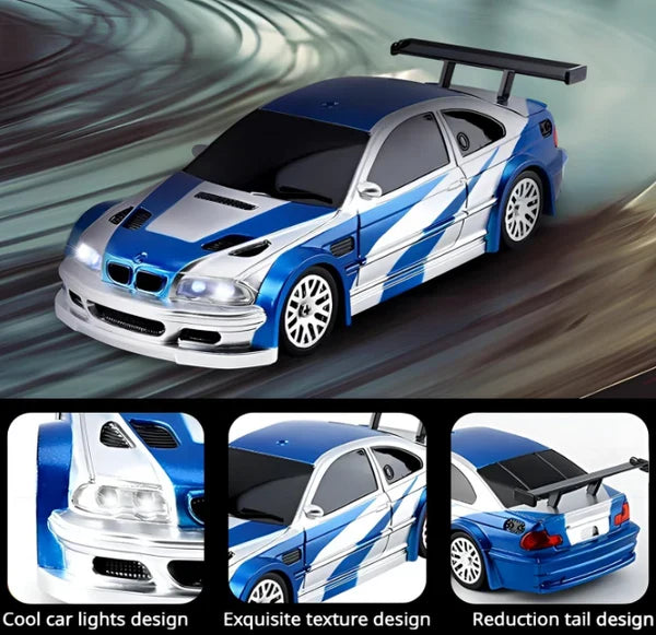 MOST WANTED BMW M3 GTR RC DRIFT CAR