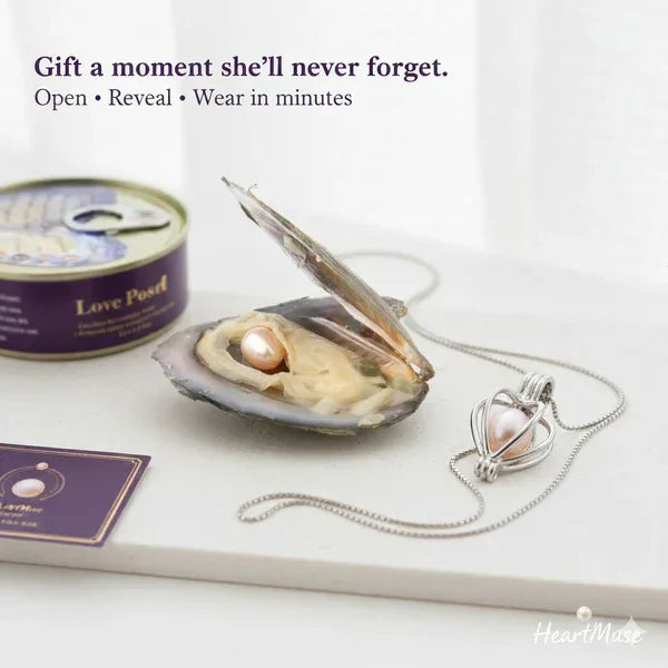 Oyester Pearl Necklace -❤️ Love, Made Wearable - MintLabs