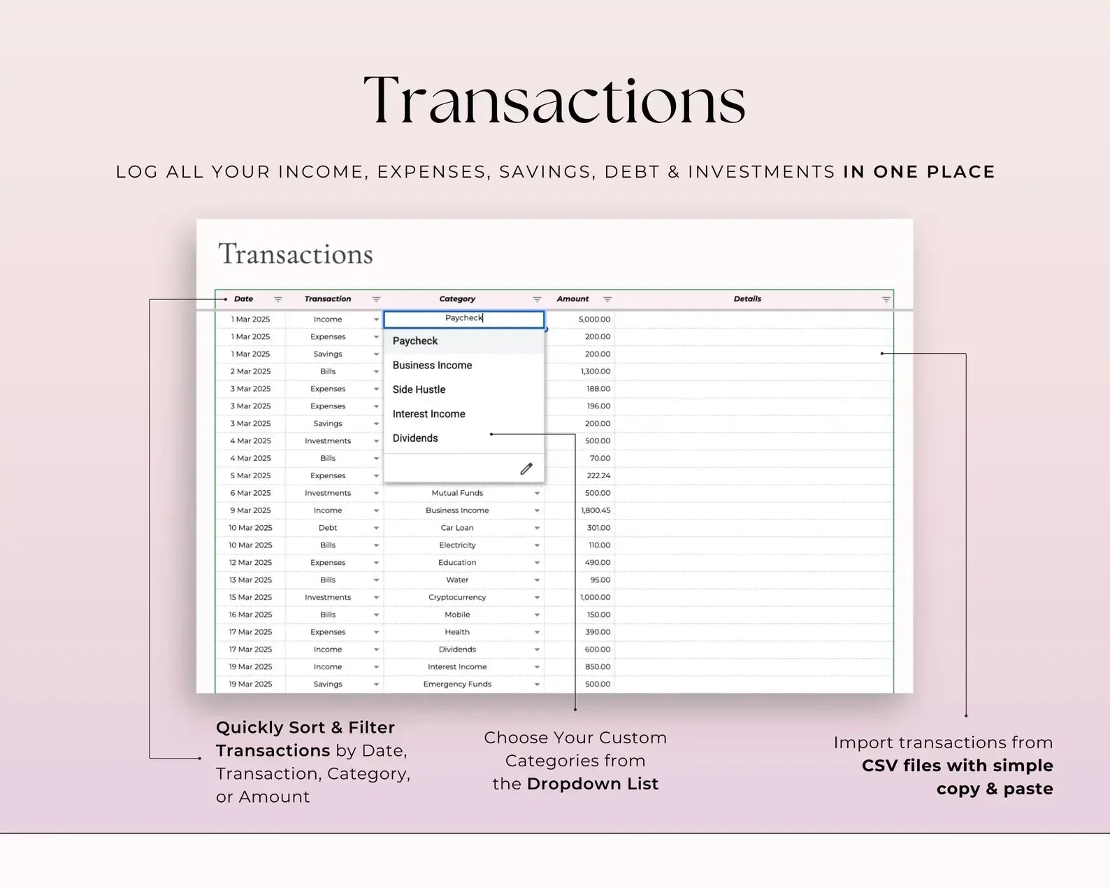 Paycheck Budget V-1 - MintLabs