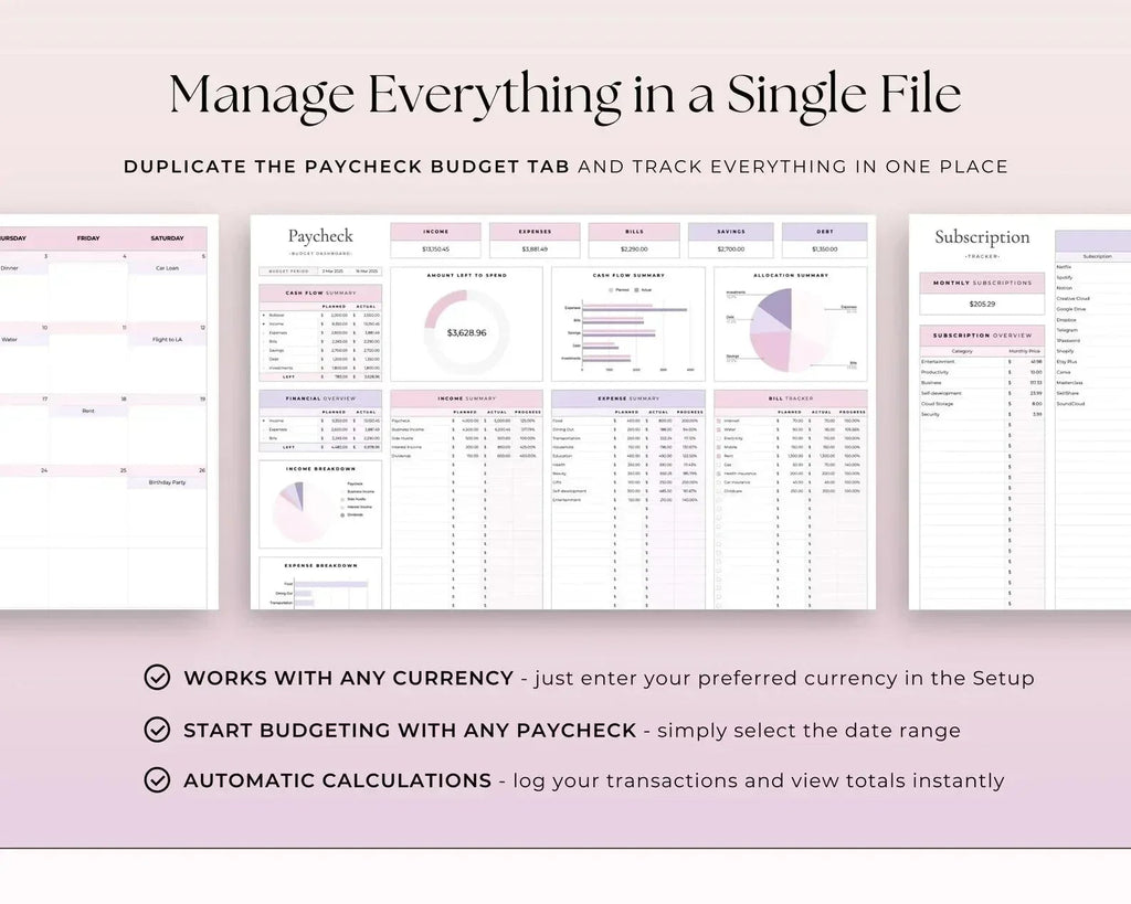 Paycheck Budget V-1 - MintLabs