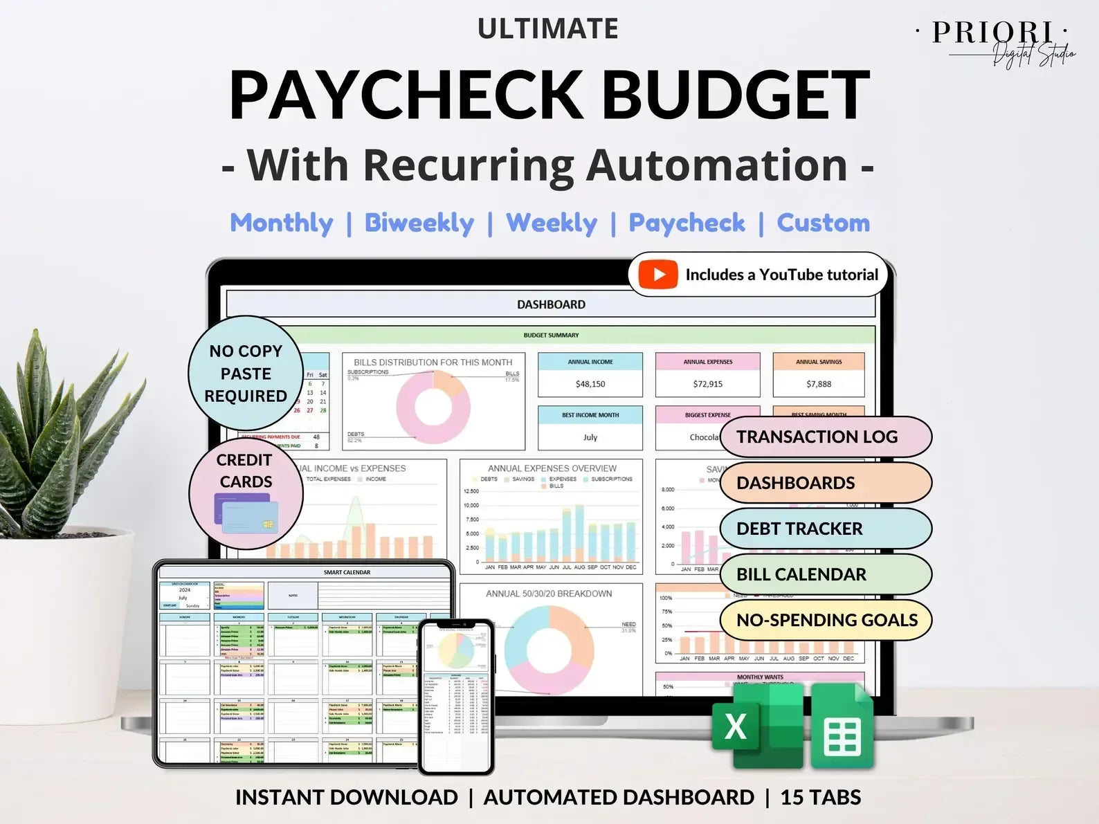 Paycheck Budget V-3 - MintLabs